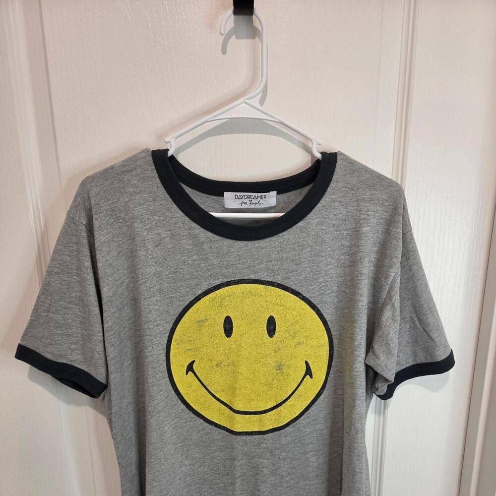 Daydreamer-la Women's Yellow and Grey T-shirt